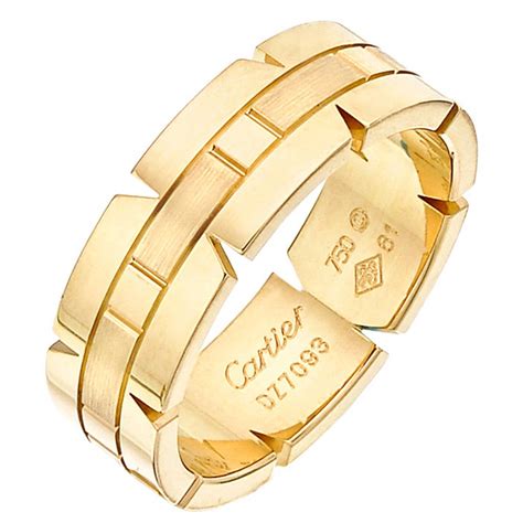 cartier mens ring|luxury ring for men.